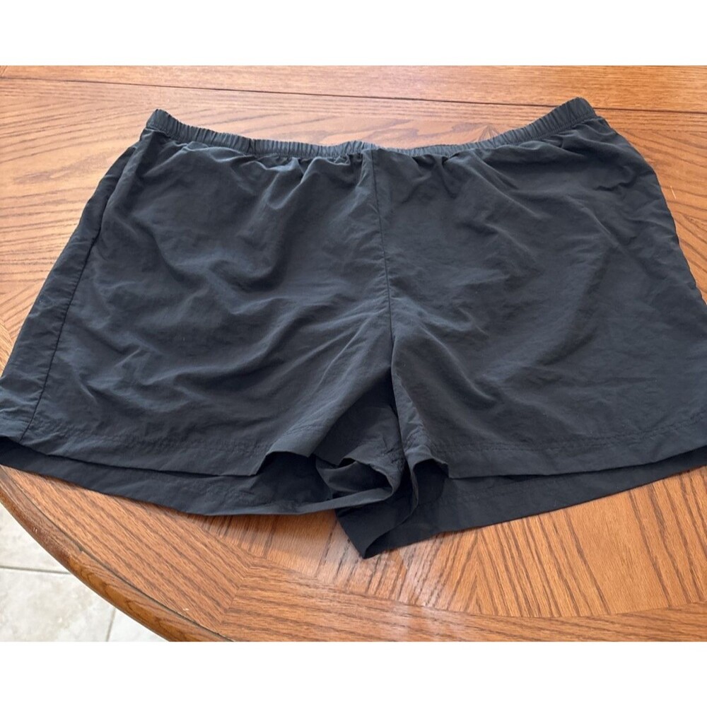 Lands End Women's Black Swimsuit Bathing Suit Bottoms Board Shorts NWT - Sz 18